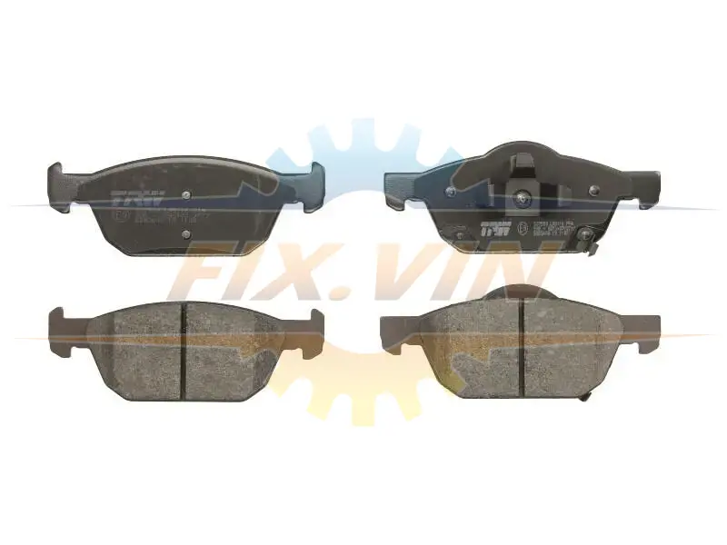 A_Гальмівні колодки дискові HONDA Accord/Civic "F "08>> TRW GDB3600 (фото 1)
