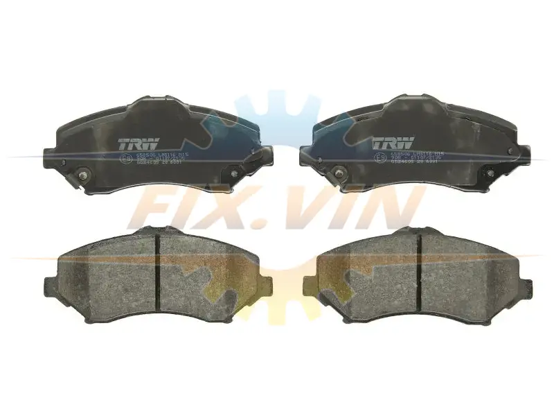 Гальмівні колодки дискові CHRYSLER/DODGE/JEEP Voyager/Nitro/Cherokee/Wrangler "F "06>> TRW GDB4605 (фото 1)