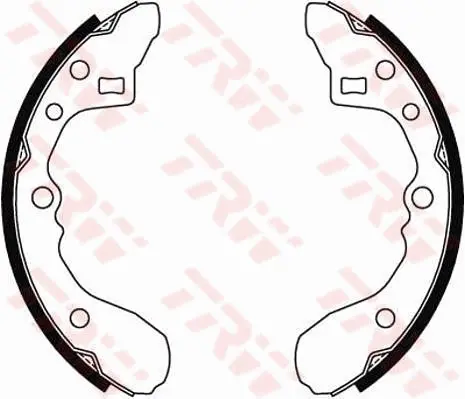 Гальмівні колодки барабанні MAZDA 323 TRW GS8286 (фото 1)