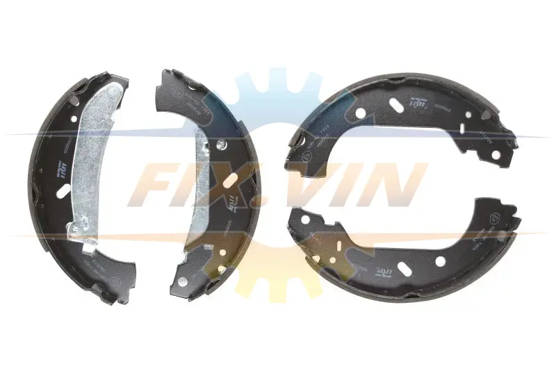 Колодки тормозные задние барабан. Fiat Scudo (96-06), Citroen Jumpy, Peugeot Expert TRW GS8563 (фото 1)