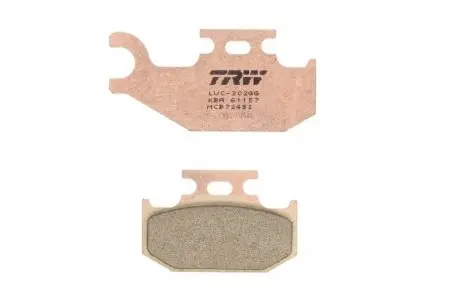 Гальмівні колодки TRW MCB724SI
