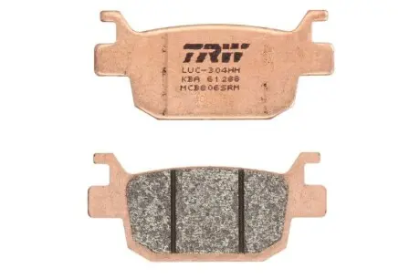 Гальмівна колодка (диск) TRW MCB806SRM