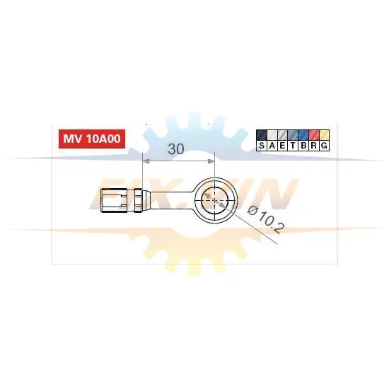 Запчастини до мотоциклів TRW MV10A00A (фото 1)