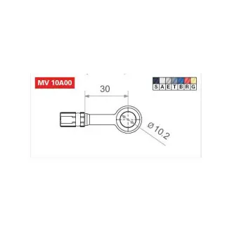 Запчастини до мотоциклів TRW MV10A00A