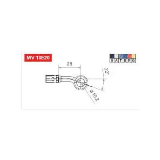Запчастини до мотоциклів TRW MV10E20S