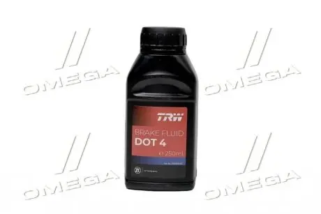 Гальмівна рідина DOT4 0.25л. TRW PFB425ENG