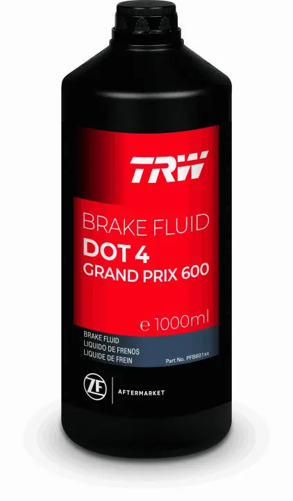 Рідина гальмівна "Brake Fluid DOT 4 Grand Prix 600", 1л TRW PFB601SE (фото 1)