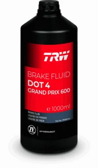 Рідина гальмівна "Brake Fluid DOT 4 Grand Prix 600", 1л TRW PFB601SE
