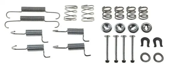 Монтажний набір гальмівної колодки (AKEBONO) CITROEN C4 AIRCROSS, C-CROSSER, C-CROSSER ENTERPRISE MITSUBISHI ASX, GRANDIS, LANCER VIII, OUTLANDER II PEUGEOT 4007, 4008 1.5-3.0 04.04- TRW SFK216 (фото 1)