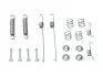 Монтажний набір гальмівної колодки (AKEBONO) DAIHATSU CUORE VI, CUORE VII, MATERIA, SIRION SUBARU JUSTY IV 0.7-1.5LPG 05.03- TRW SFK414 (фото 1)