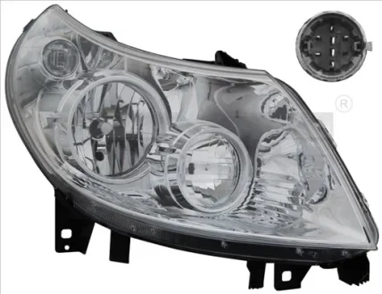 Фара Лів (H1/H7, електричн, з мотором) CITROEN JUMPER II FIAT DUCATO PEUGEOT BOXER 04.06-08.14 TYC 2011334152