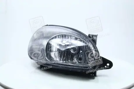 Фара права під коректор Daewoo Lanos, Sens (96-) чорний корпус TYC 20-5895-E5-2B