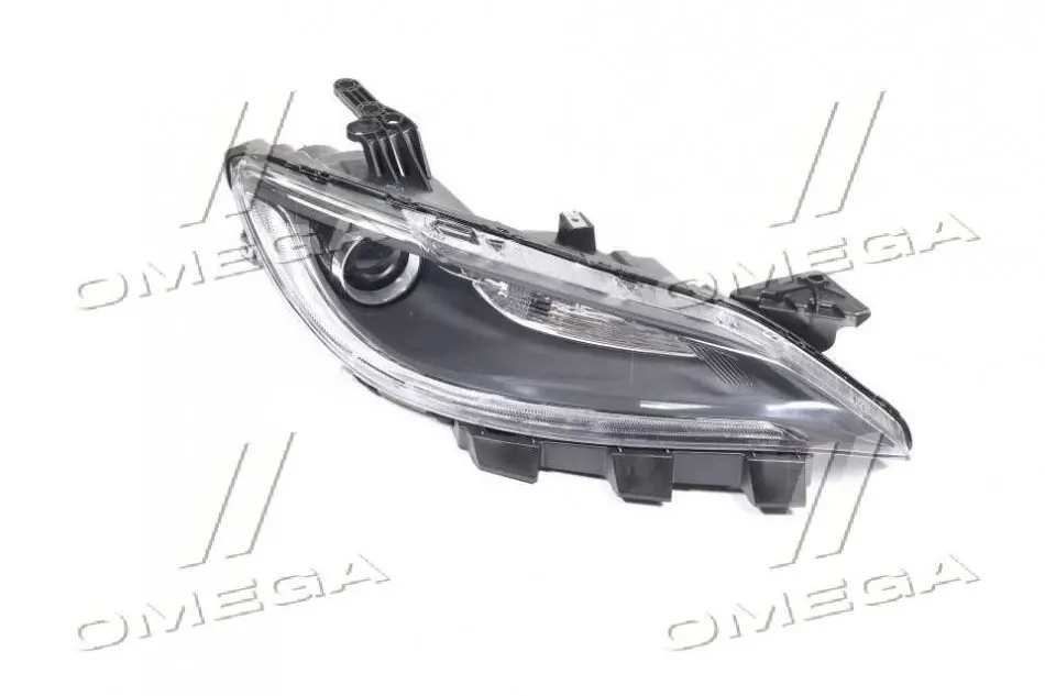 Фара права Chrysler 200 (15-) хром з ДХО TYC 20-9587-C0-1N (фото 1)