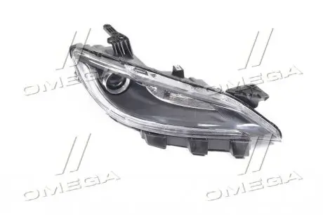 Фара права Chrysler 200 (15-) хром з ДХО TYC 20-9587-C0-1N