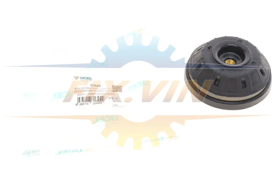Подушка амортизатора (переднього) Fiat Tipo 15- UCEL 31645 (фото 1)