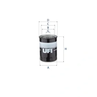 Масляний фiльтр UFI 23.121.00