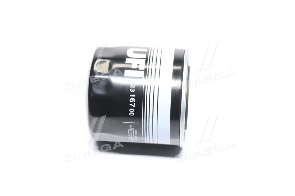 Фільтр масляний VW T4 1.9 D 90-03, AUDI 100 2.0-2.4 D 82-94 (вир-во) UFI 23.167.00 (фото 1)