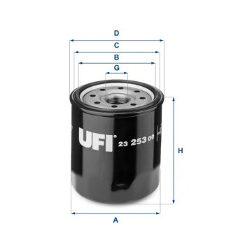 Фільтр масляний UFI 23.253.00