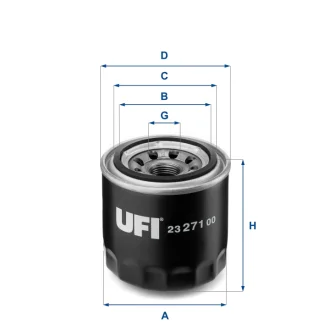 Масляний фiльтр UFI 23.271.00