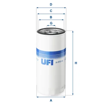 Фільтр масляний UFI 2357200