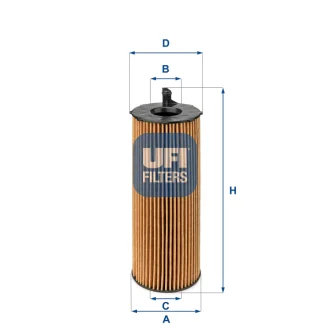 Масляний фiльтр UFI 25.068.00