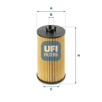 Фільтр масляний UFI 25.199.00