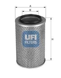 Повітряний фільтр UFI 2797300