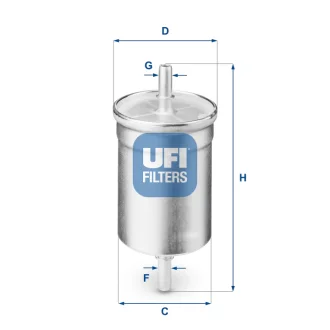 Паливний фільтр UFI 31.710.00