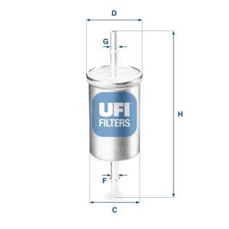 Паливний фільтр UFI 31.769.00