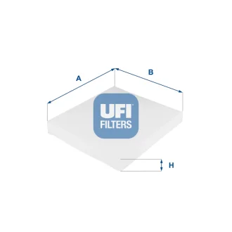 Фiльтр салону UFI 53.031.00