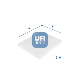 Фiльтр салону UFI 53.149.00