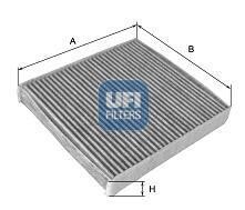 Фiльтр салону UFI 54.227.00