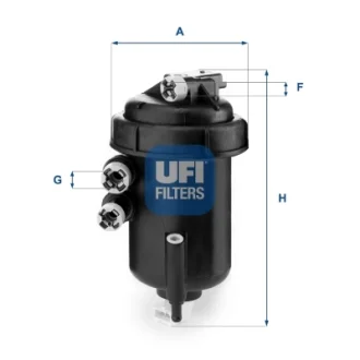 Фільтр паливний UFI 55.127.00