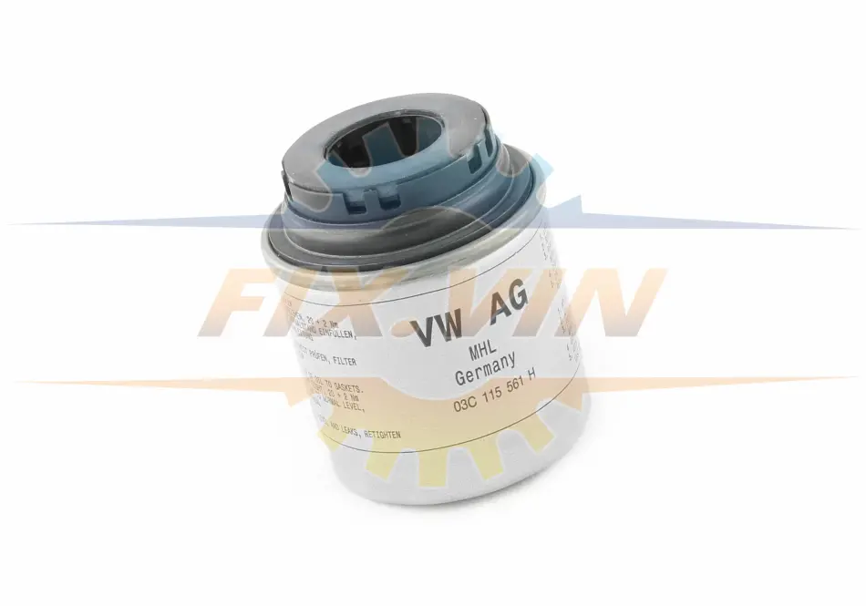 Масляний фільтр двигуна VW Beetle / Caddy / CC / Golf / Jetta / Passat / Polo / Scirocco / Sharan / Tiguan / Scoda Fabia / Octavia / Rapid / Roomster / Superb / Yeti / Seat Alhambra / Altea / Ibiza / Toledo VAG 03C 115 561 H (фото 1)