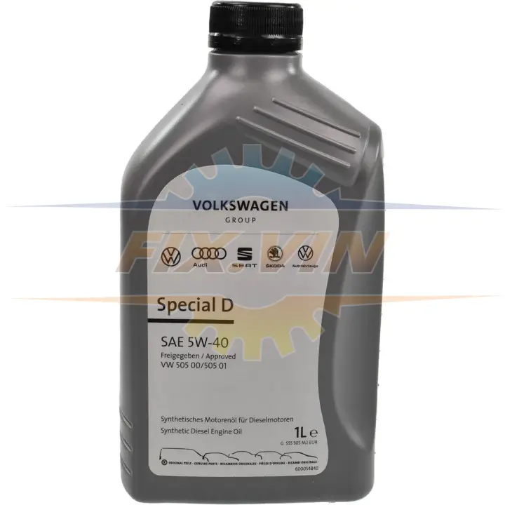Олива двигуна Special D SAE 5W-40, 1л VAG G 052 505 M2 (фото 1)