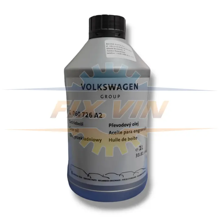 Олива МКПП 75W (GL-4) (1L) (VW) G060726A2 VAG G 060 726 A2 (фото 1)