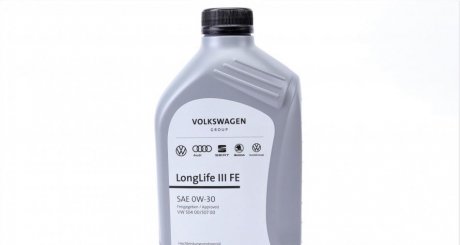 Олива моторна LONGLIFE III FE 0W30 1л VAG G S55 545 M2