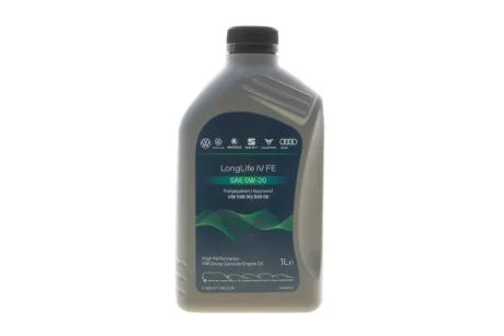 Масло моторное longlife-iv fe 0w-20, 1л VAG GS65577M2