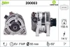 Генератор (14В, 150А, новий) VOLVO C30, C70 II, S40 II, V50 FORD C-MAX, FIESTA V, FOCUS C-MAX, FOCUS II, FOCUS II/KOMBI, FUSION, KUGA I 1.6D/2.0D 10.03-12.12 Valeo 200003 (фото 1)