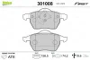 Гальмівні колодки дискові FORD/SEAT/VW Galaxy/Alhambra/Sharan "1,8-2,8 "F "95-10 Valeo 301008 (фото 1)