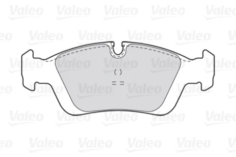 Гальмівні колодки дискові BMW 3/Z3/Z4 "1,6-3,0 "F "90-09 Valeo 301018