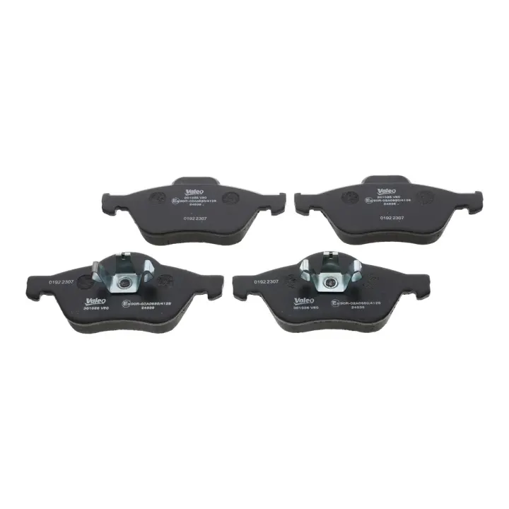 Гальмівні колодки дискові VAG/RENAULT A1/A3/Megane/Scenic/Fabia/Octavia/Bora/Golf "1,0-2,0 "F "96>> Valeo 301026 (фото 1)