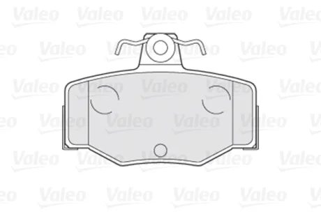 Гальмівні колодки дискові NISSAN Almera(N16,V10)/Primera(P10,P11) 1,5-2,2 "R "90-06 Valeo 301057