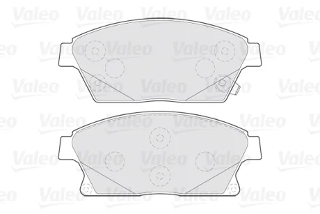 Гальмівні колодки дискові CHEVROLET/OPEL Cruze/Orlando/Volt/Ampera/AstraJ/Zafira "1,3-2,0 "F "09>> Valeo 301070