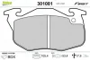 Гальмівні колодки First CITROEN/PEUGEOT/RENAULT Saxo/205/19 "F "77-08 Valeo 301081 (фото 1)