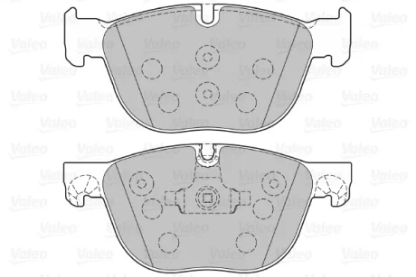 Гальмівні колодки First BMW X4/X5/X6 "F "06-19 Valeo 301130