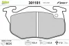 Гальмівні колодки First CITROEN/PEUGEOT Saxo/106 "F "91-04 Valeo 301181 (фото 1)