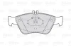Гальмівні колодки дискові MERCEDES CLK/E-Class/SLK "2,0-3,0 "F "95-04 Valeo 301357 (фото 2)