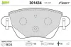 Гальмівні колодки дискові FORD/JAGUAR Mondeo/X-Type "1,8-3,0 "R "00-09 Valeo 301434 (фото 1)