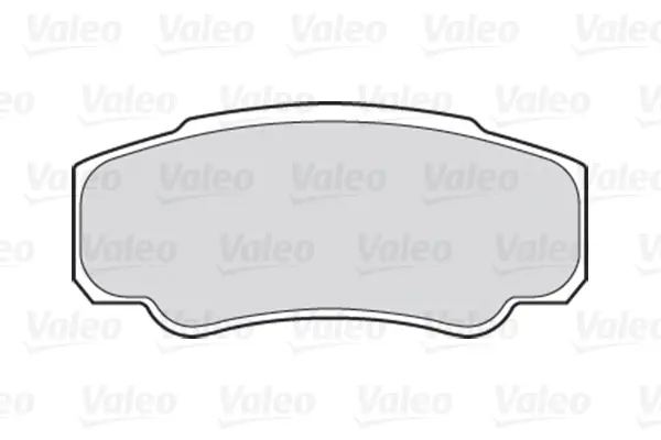 Гальмівні колодки дискові CITROEN/FIAT/PEUGEOT Jumper/Ducato/Boxer "2,0-2,8 "R "00>> Valeo 301570 (фото 1)